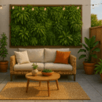 Un espace détente dans le jardin
