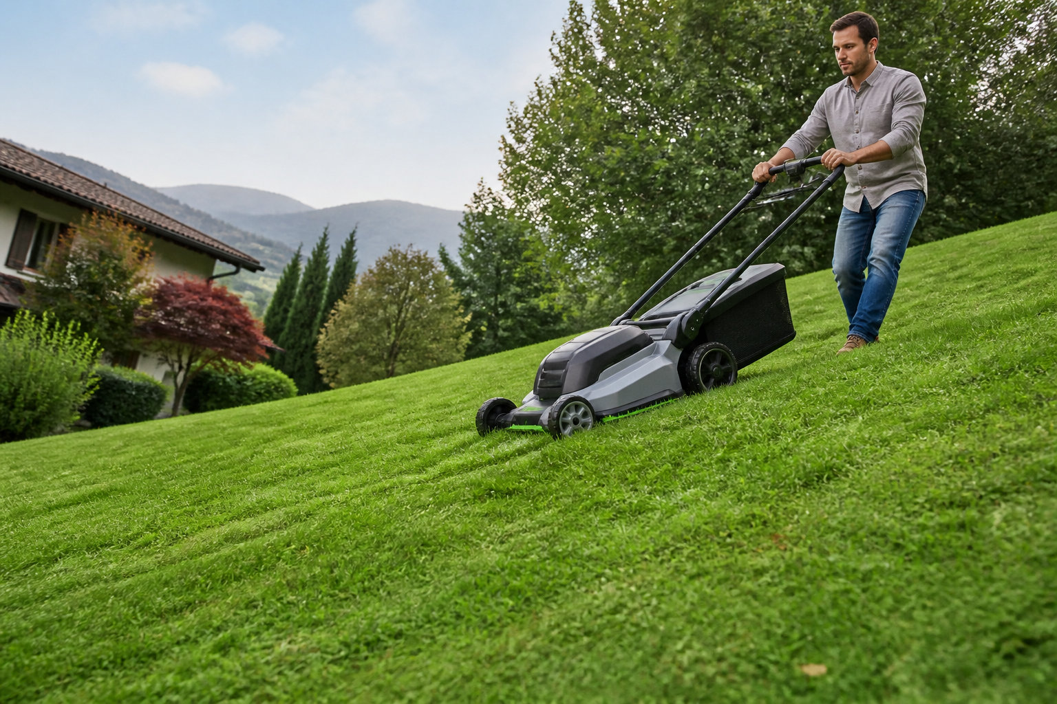 Faut-il choisir une tondeuse autotractée pour 500m2 ?