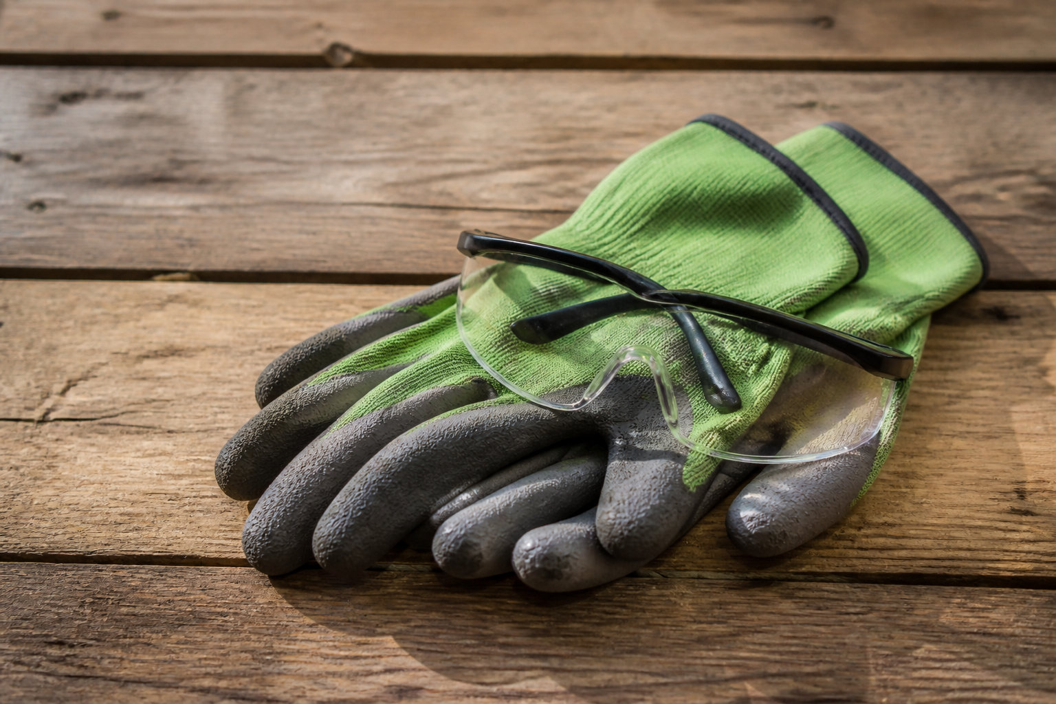 Équipements de protection et sécurité au jardin
