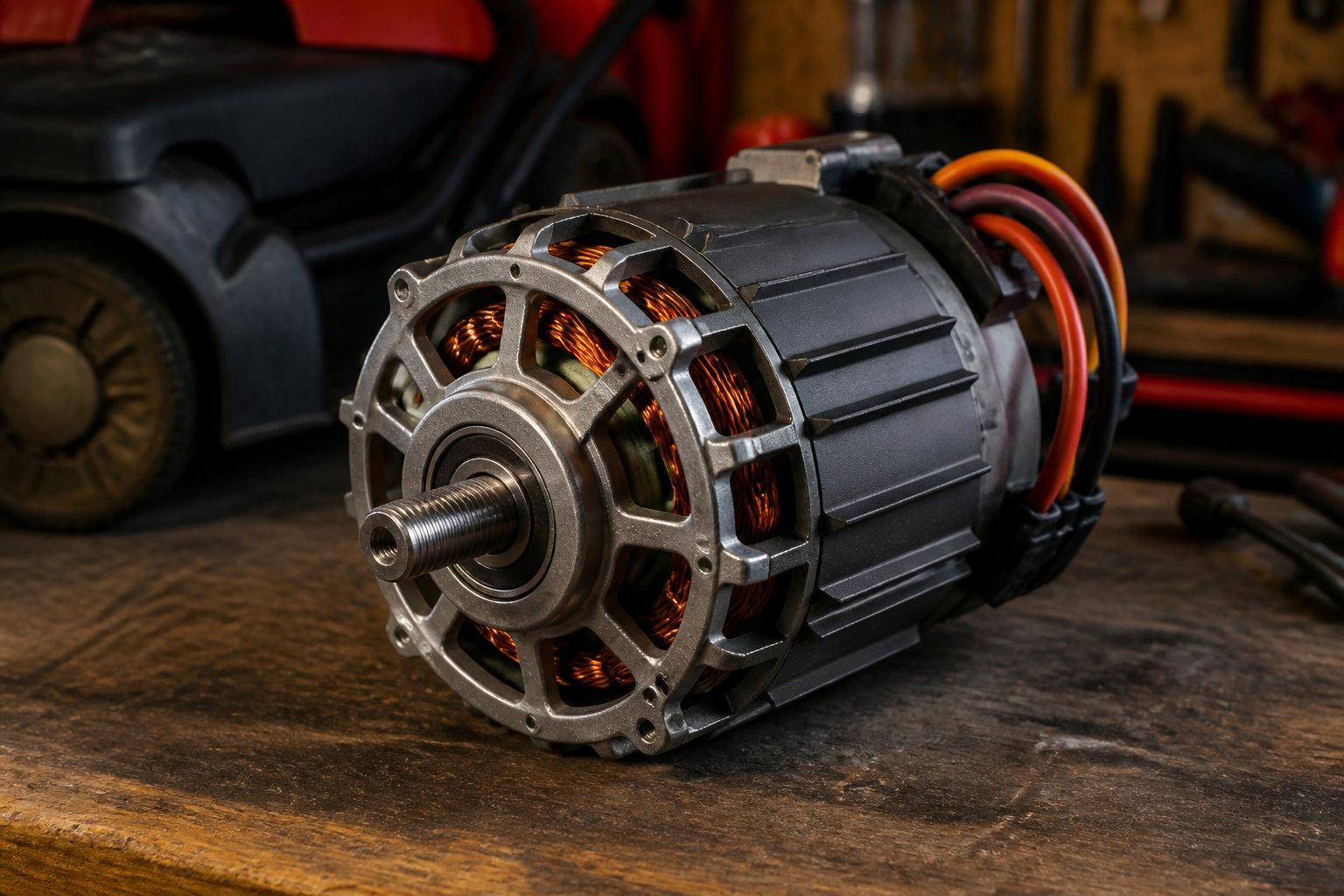 Performance technique et rendement moteur sur grand terrain