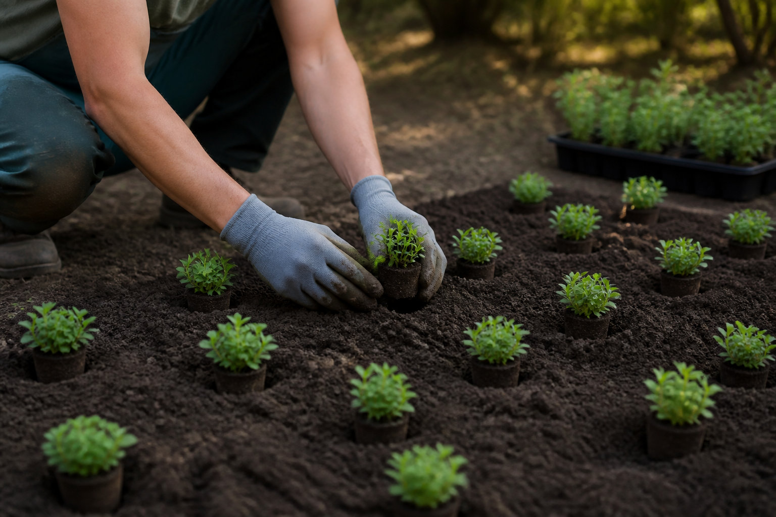 Techniques de plantation pour une reprise rapide
