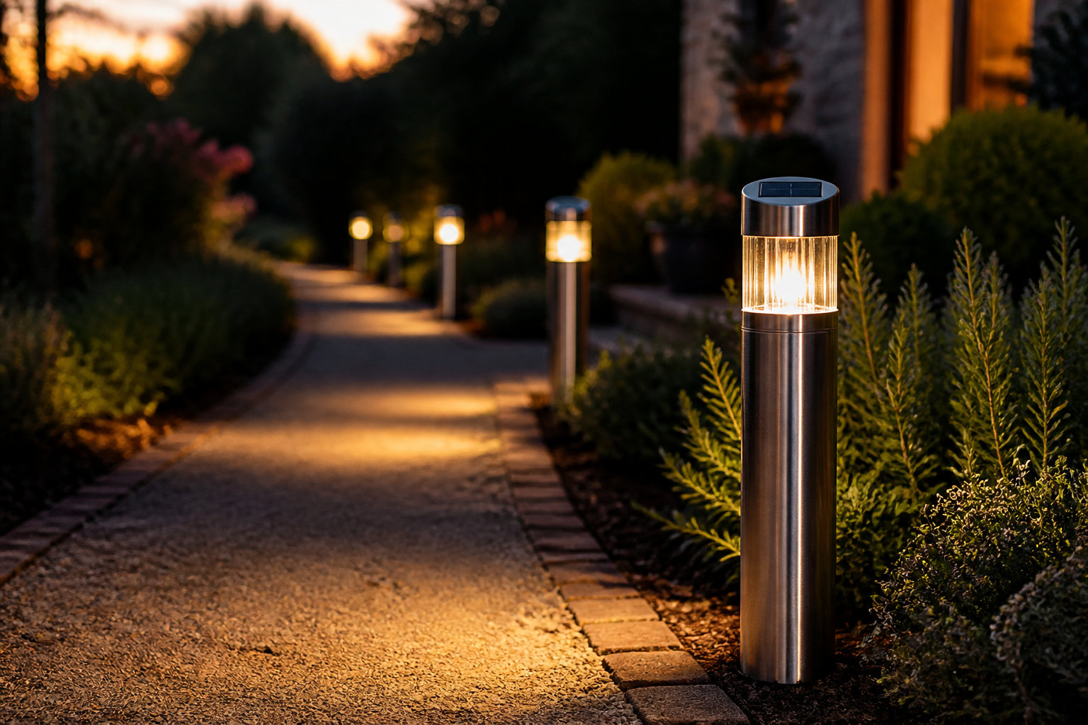 Bornes et lampadaires : allier design et intensité